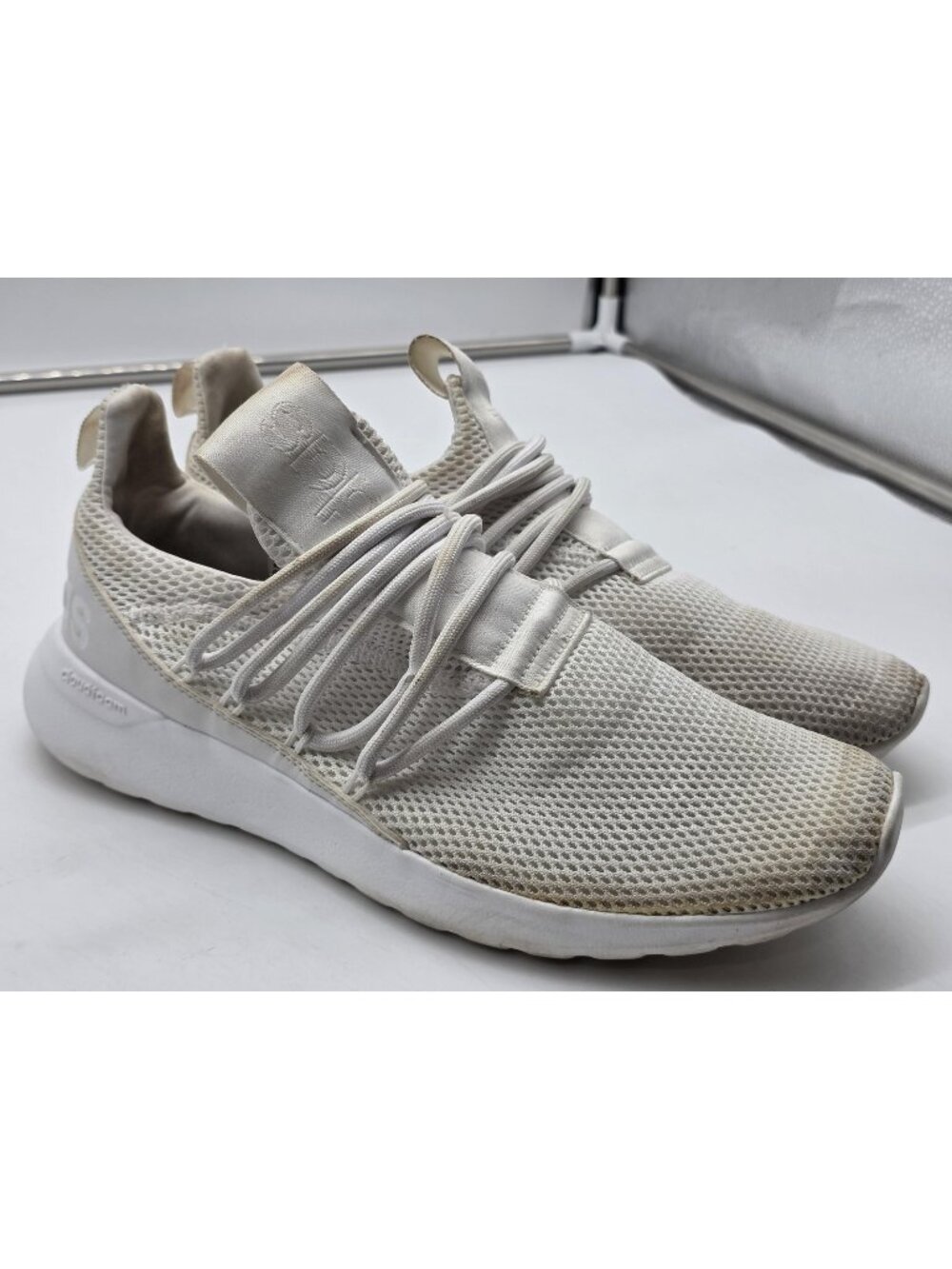 Adidas Cloudfoam Shoes Men 10.5 Lite Racer Adapt 3.0 Athletic Sneakers FX8801